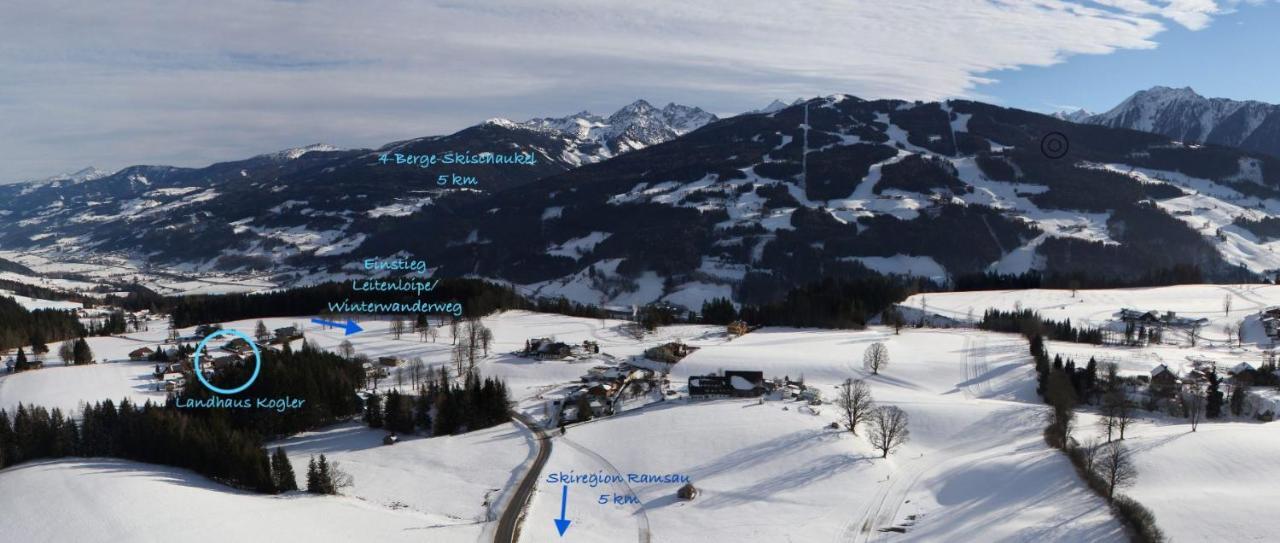Landhaus Kogler Ramsau am Dachstein Eksteriør billede